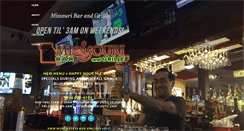 Desktop Screenshot of missouribarandgrille.com